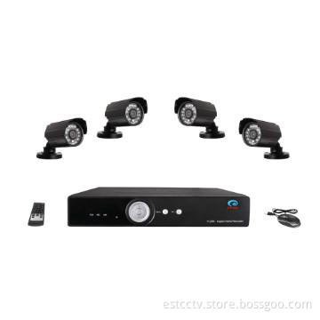 H.264 4CH HD Digital Video Recorder with One-step surveillance